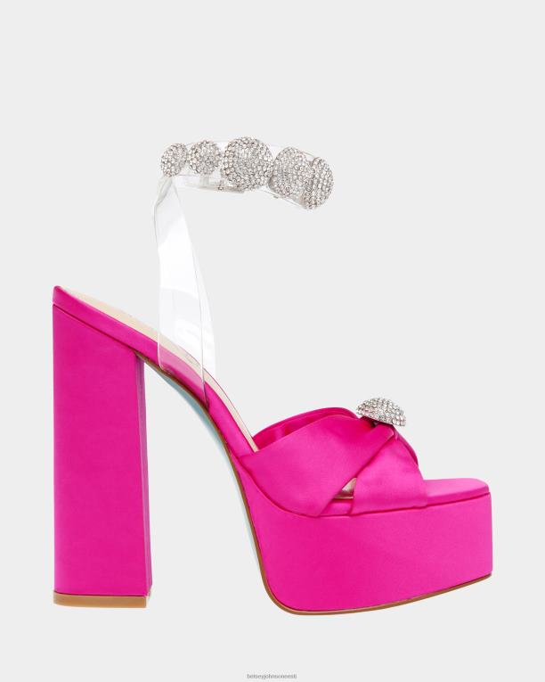 ee Betsey Johnson naised müürsepp fuksia kingad 400N0100